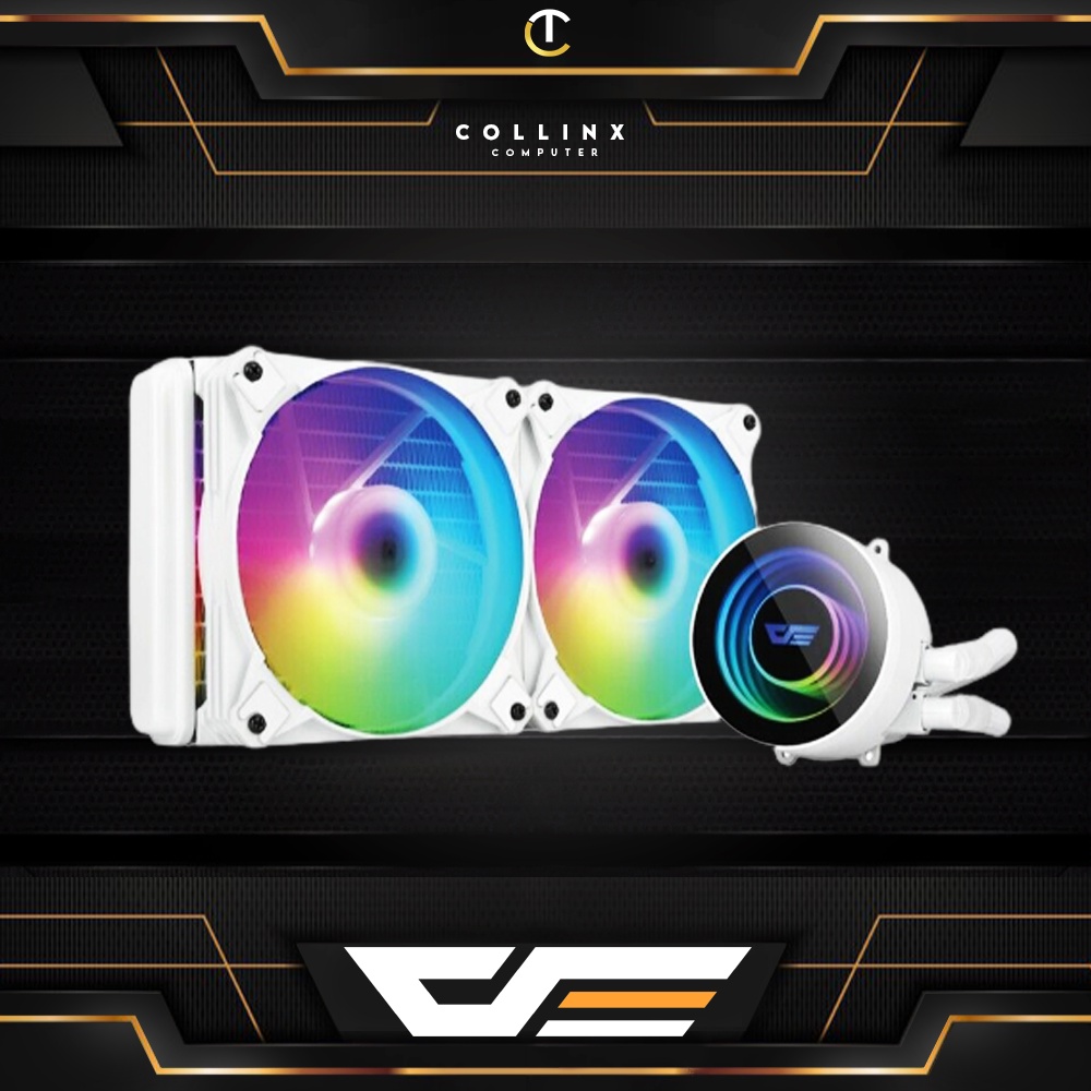 Darkflash Dx240 Rgb Aio CPU Cooler Noise Reduction, Synchronization
