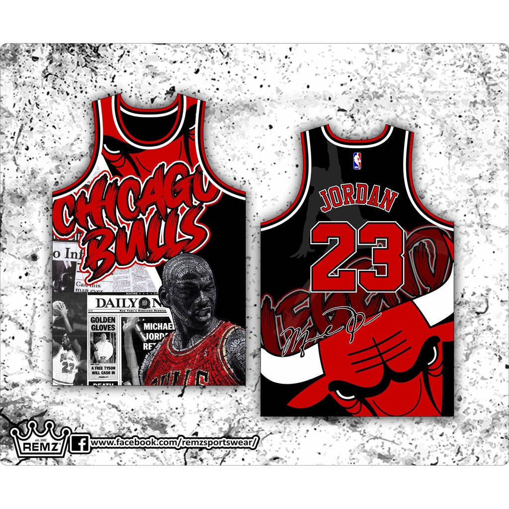 black and red basketball jersey