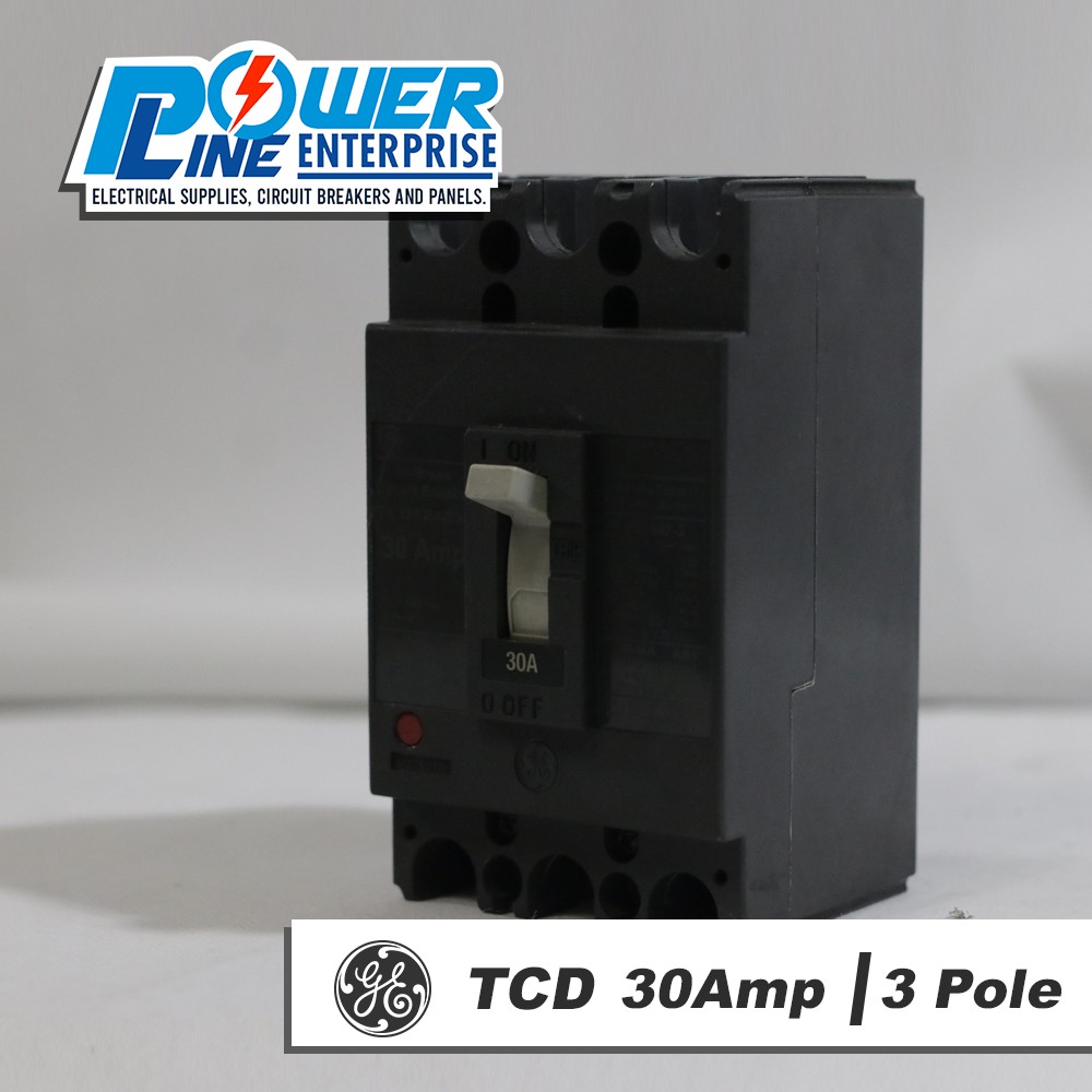 GE Circuit Breaker TCD 15Amp 100amp 3 Pole Shopee Philippines