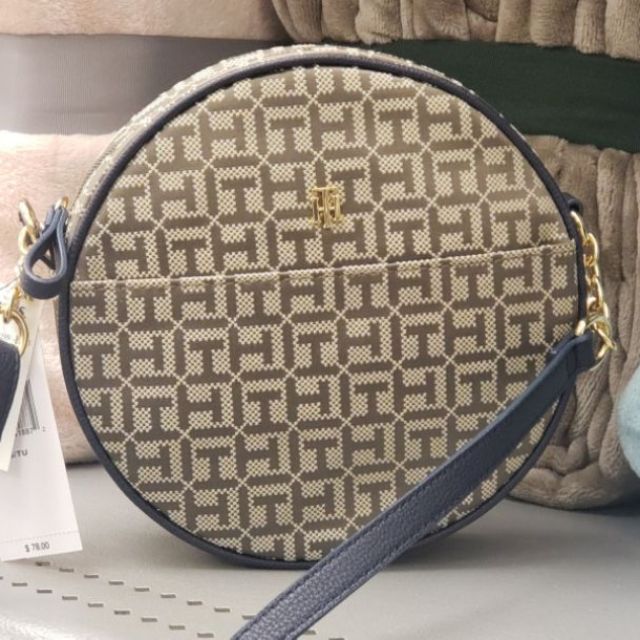 tommy hilfiger round bag