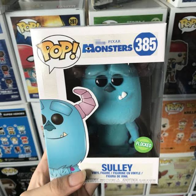 flocked sulley funko pop