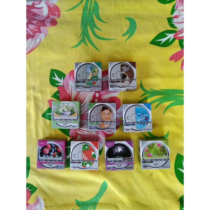 Authentic Eikosha/Ikeda Air Spencer Auto Air Freshener Blue Squash Made