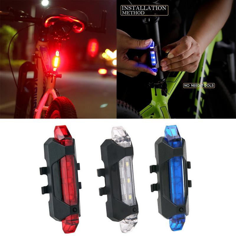 usb rechargeable cycle lights