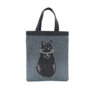 black cat handbag