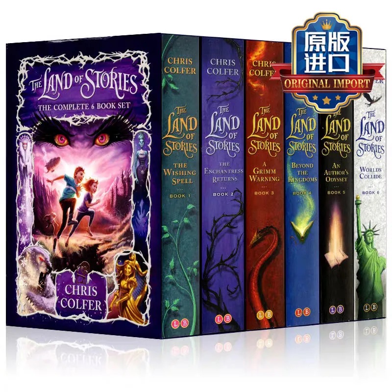 The Land of Stories by chris colfer fiction The Wishing Spell, The Enchantress Returns #3