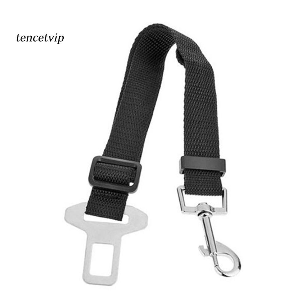 【Vip】Dog Cat Car Safety Seat Belt Harness Adjustable Travel Restraint Lead Leash