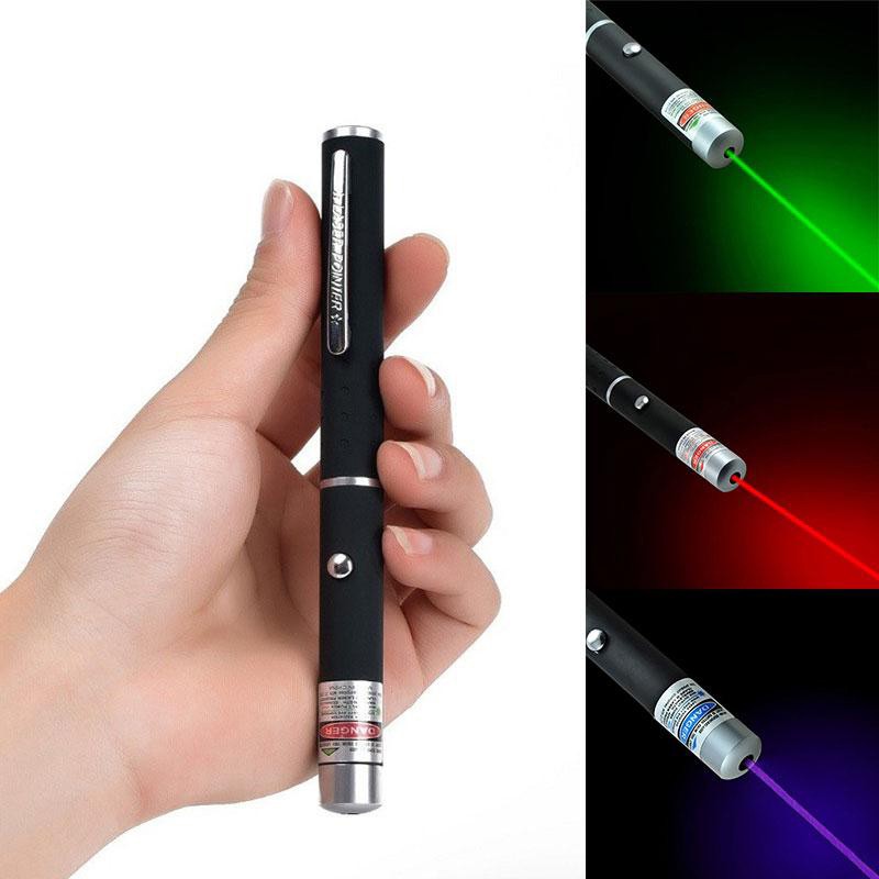 USB Rechargeable 1mW Green Laser Pointer Pen Visible Beam Light Lazer 1000M 