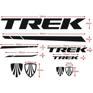 TREK Sticker Decal for Mountain Bike/Road Bike | Shopee Philippines