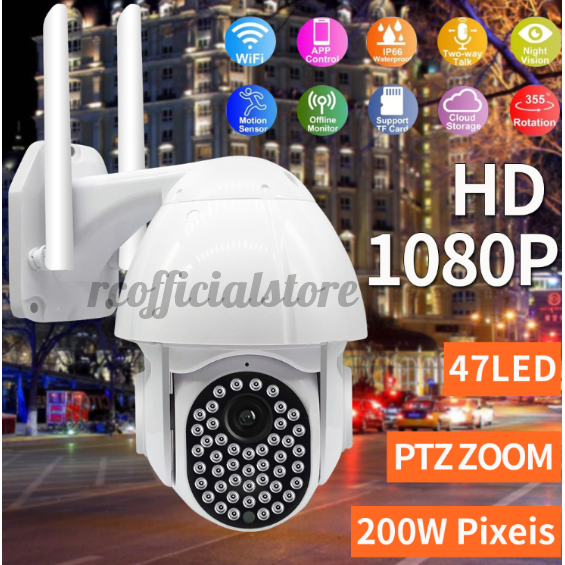 Guudgo 47 LED 1080P 2MP IP Camera 