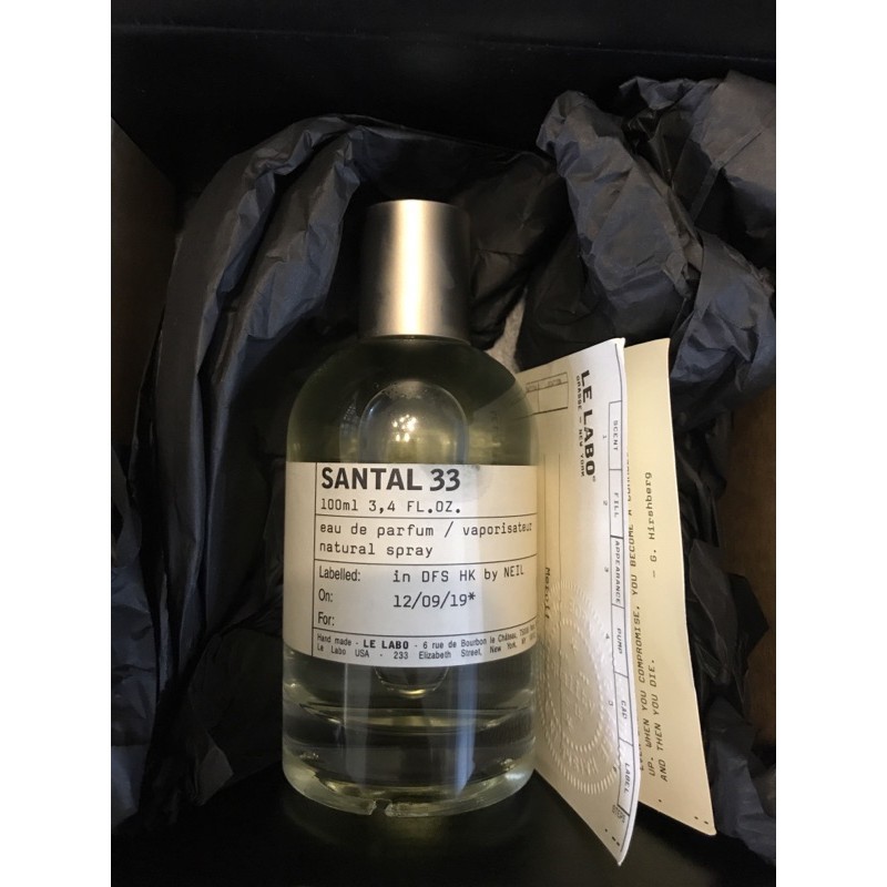 Le labo grasse new york описание