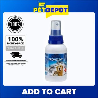 【on hand】tick buster spray for dog [AUTHENTIC] Frontline Plus Fipronil Spray (100ml) for DOGS & CAT