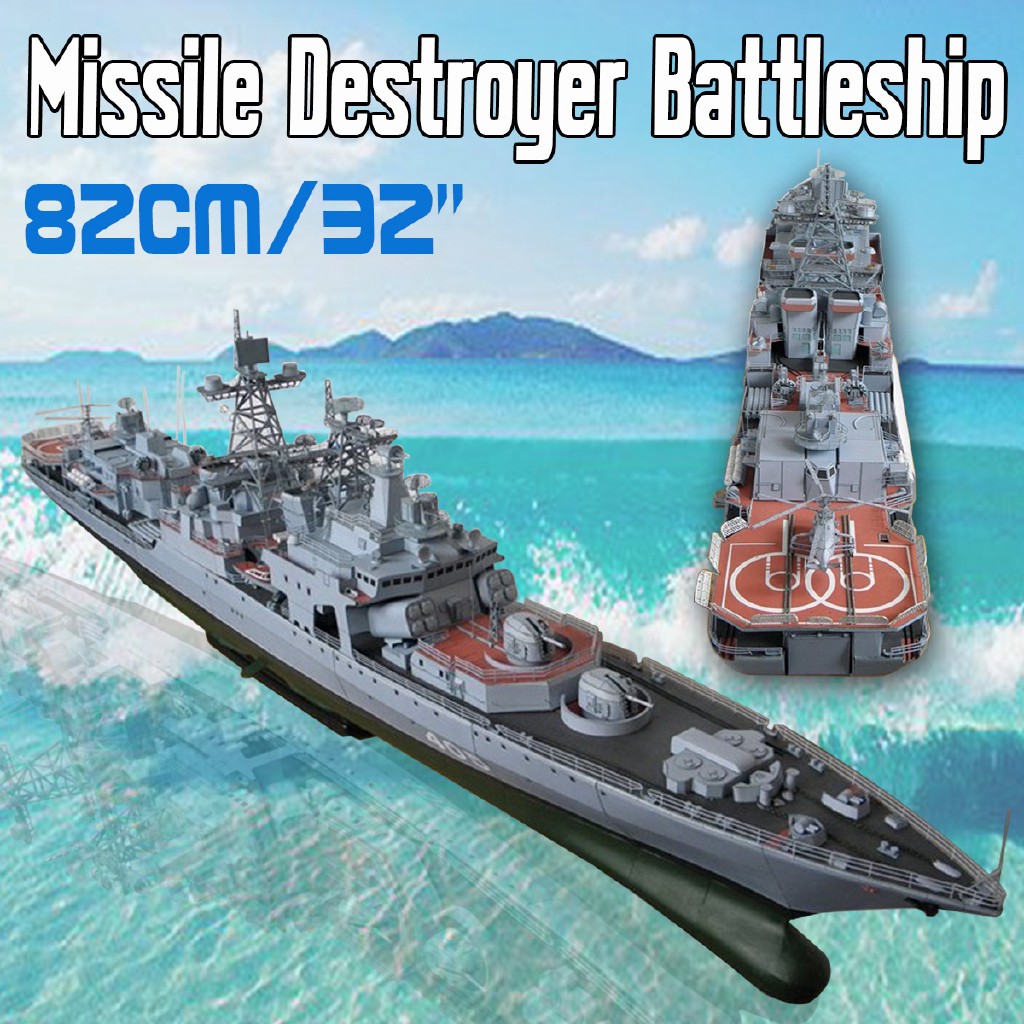 toy destroyer ship