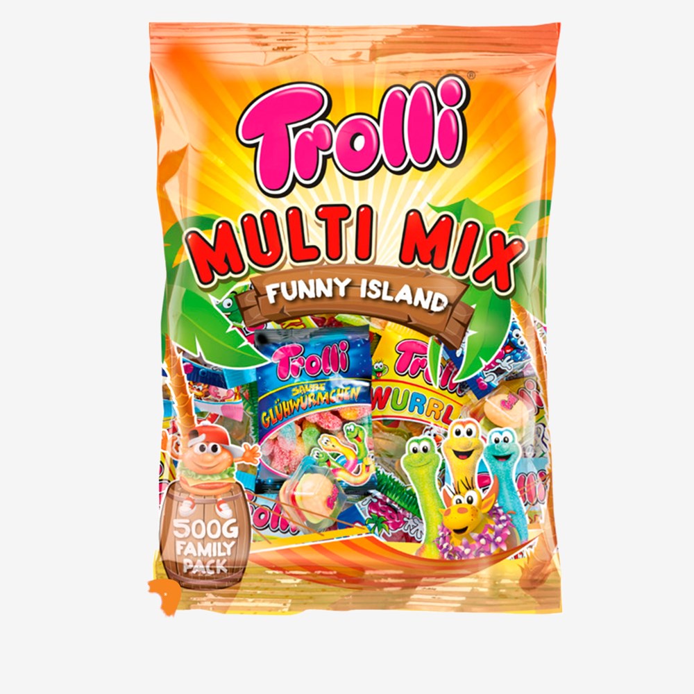 Trolli Multimix 500g Assorted Gummi candies (party pack) Shopee