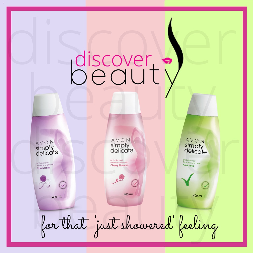 Avon SIMPLY DELICATE PH Balanced Feminine Washes 200ml Shopee Philippines