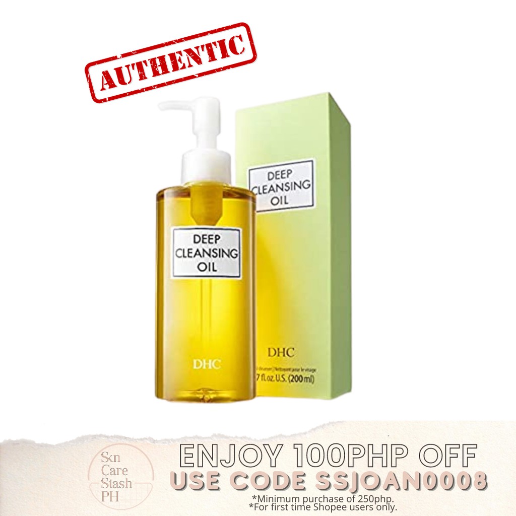 dhc cleansing oil shopee