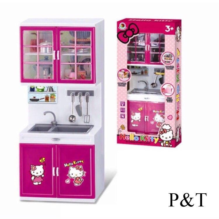 modern kitchen set hello kitty