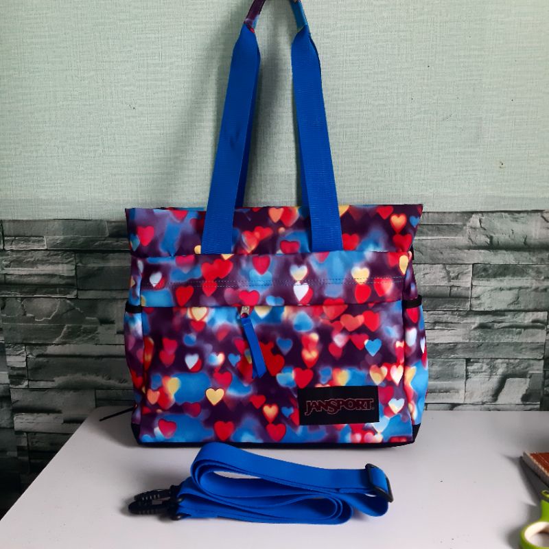 Printed Design JANSPORT TOTE BAG MEDUIM Shopee Philippines