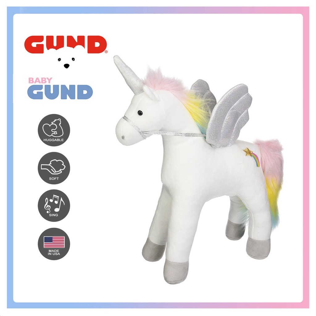 GUND My Magical Unicorn Animated Stuffed Animal Plush With Sound Lights 4059108 028399096947 for sale online 