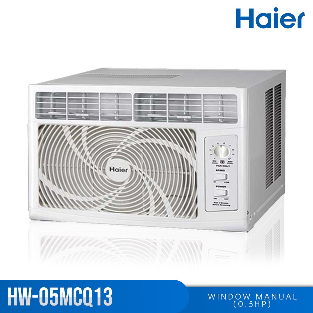 Haier HW-05MCQ 0.5 HP Inverter Grade Manual Window Type ...