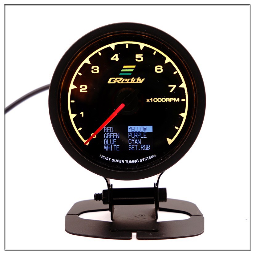 Greddy RPM Tachometer Gauge Auto Car Modification Instrument Shopee