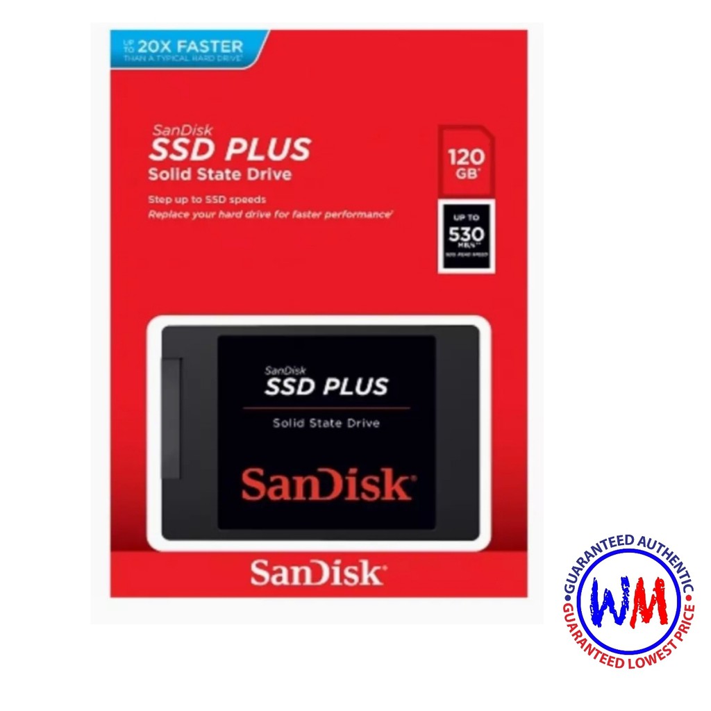 Sandisk Ultra Ssd Plus 1gb Sdssda 1g Shopee Philippines