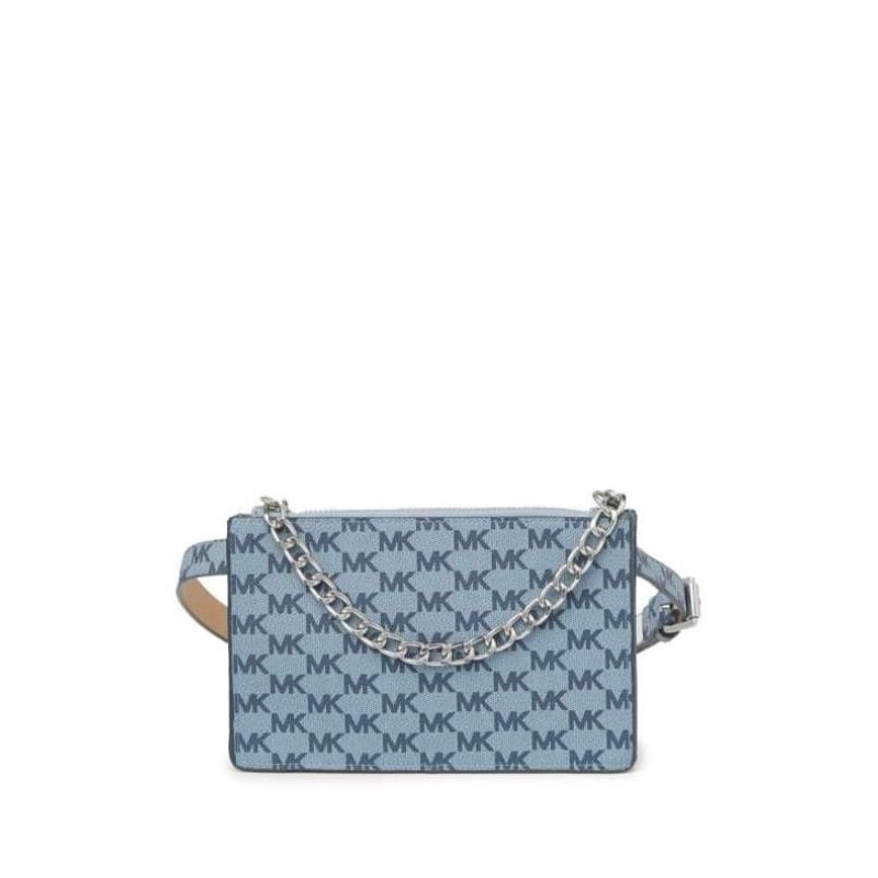 michael kors belt bag blue