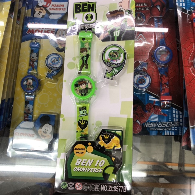 Kids Watch Boys Girls with Glowing Light Frozen Hello Kitty Pony Princess  Avengers Ben 10 Spiderman | Shopee Philippines