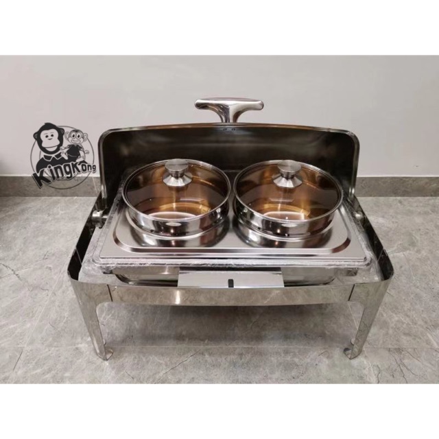 Roll Tap Rectangular Chaffing dish/soup warmer buffet and catering food