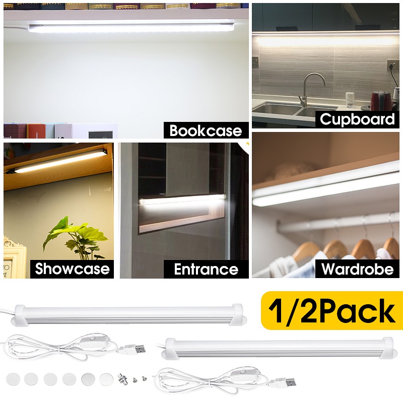 Led 5w Strip Bar Light Lamp, Under Counter Lighting Touch Switch