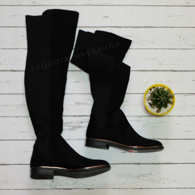 bershka over the knee boots