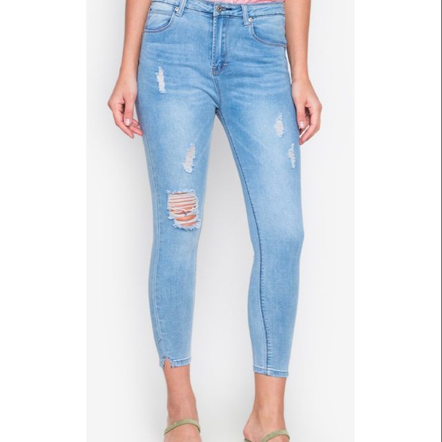 ankle cut jeans