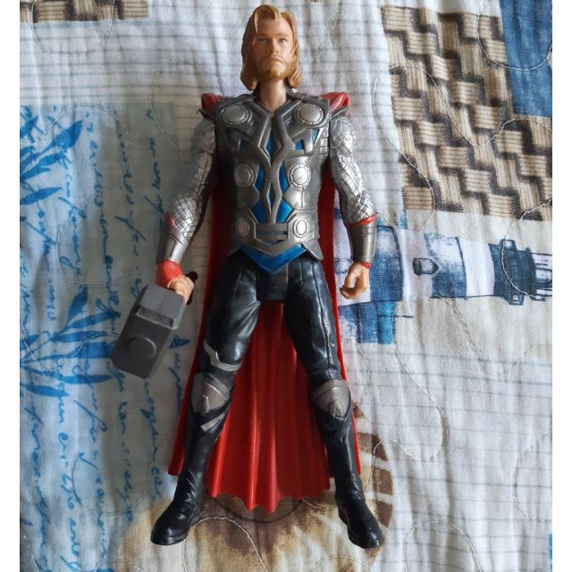 thor action figure with hammer