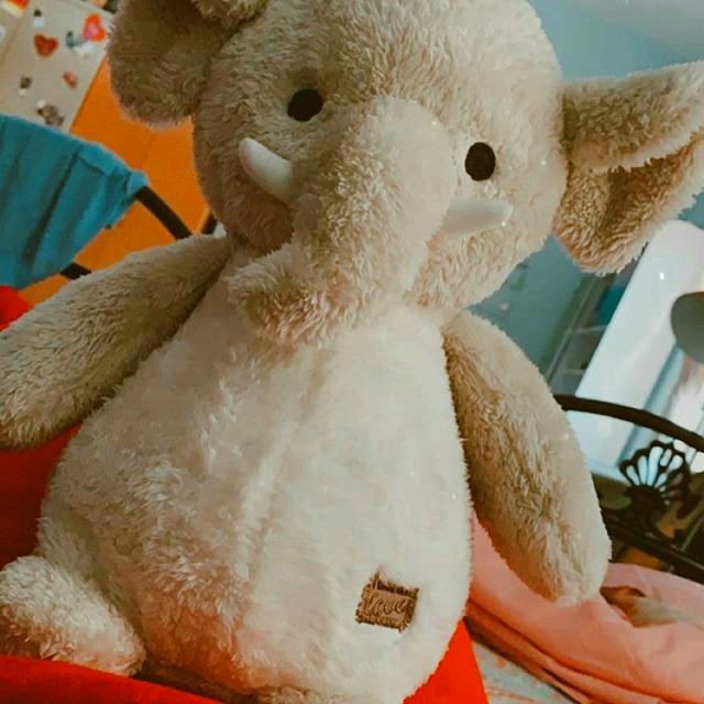 miniso elephant stuffed toy