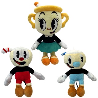 Anime Action Figure Plush Toy Cuphead Mugman The Ghost Ms. Chalice The ...