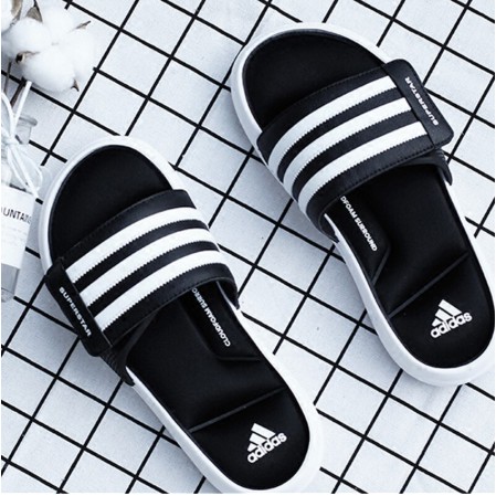 memory foam flip flops adidas