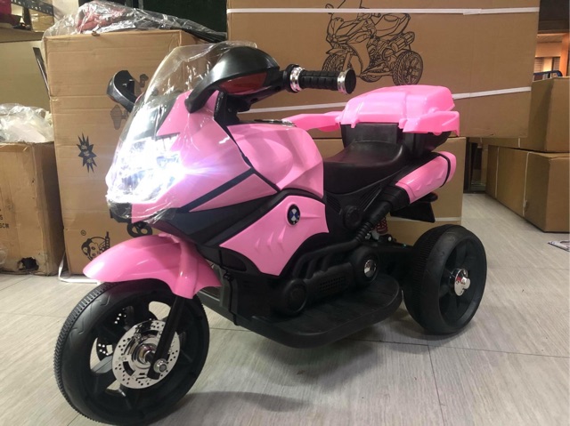 pink big bike