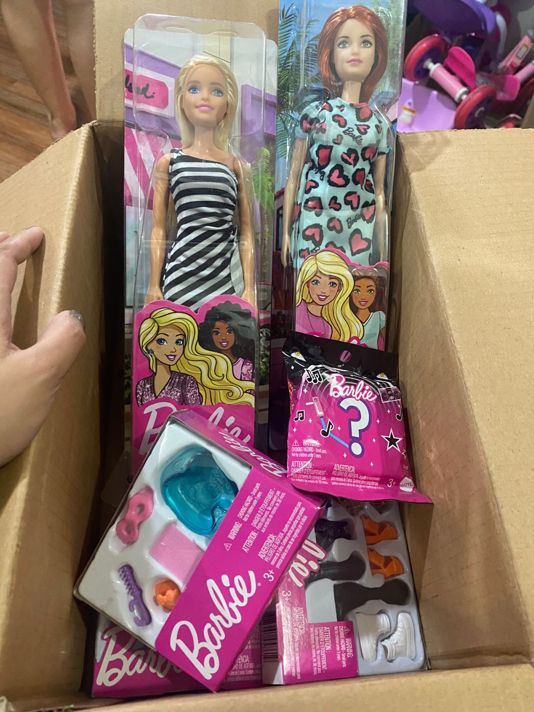 barbie fab surprise fashion