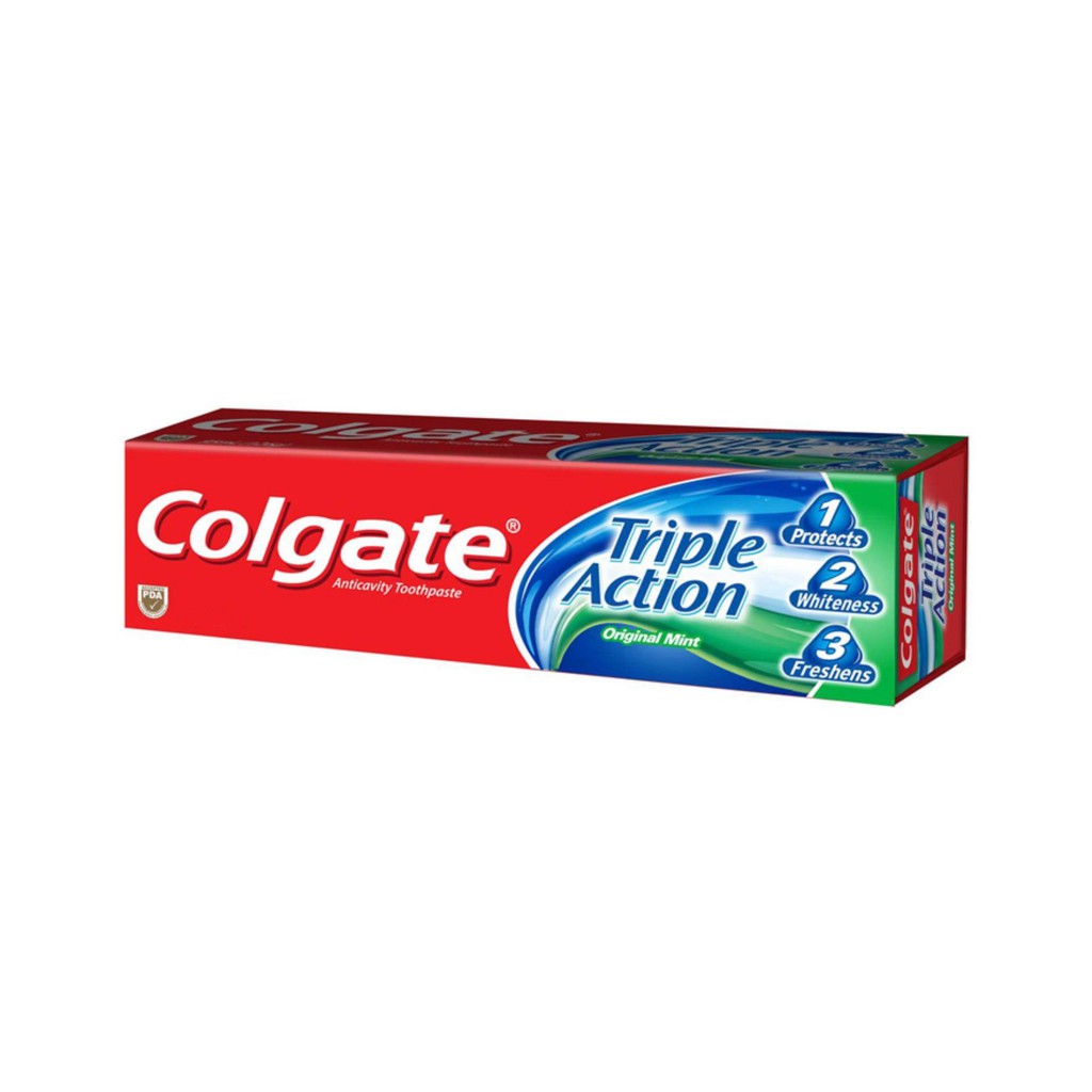 Colgate Triple Action Toothpaste 95ml Shopee Philippines