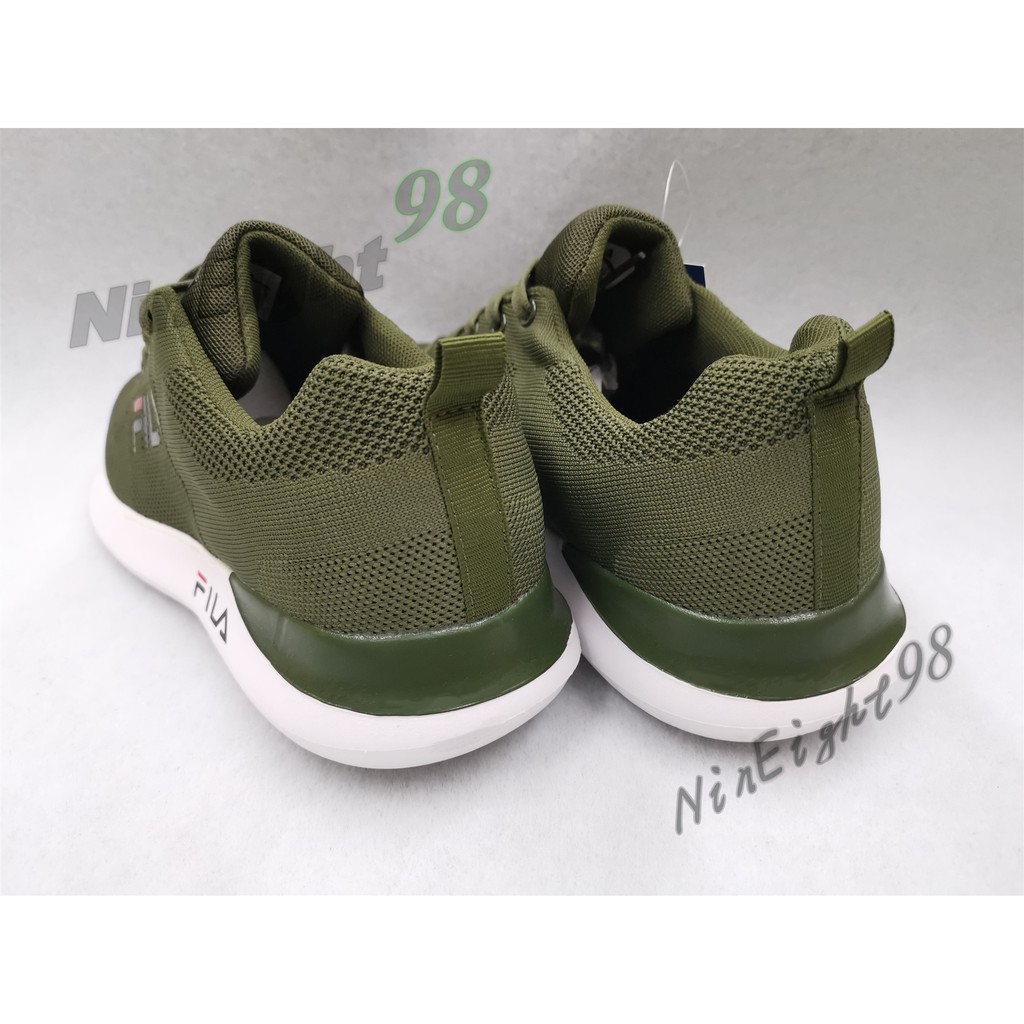 Fila army green shoes clearance