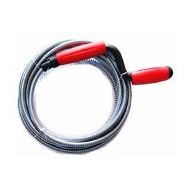 Drain Cleaner 1/4" inch x 25' ft Portable Sewer Snake Clog Cable Auger 
