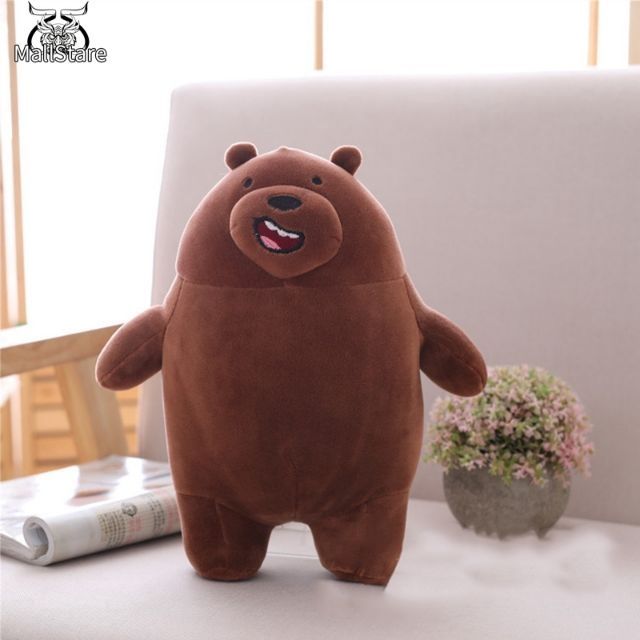 stuffed kodiak bear