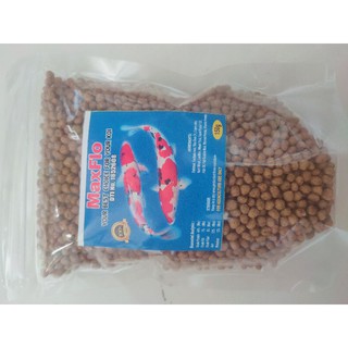 Maxflo guppy Fish Food Crumble and Fry Mash/betta fish food/probiotics with freebies #8