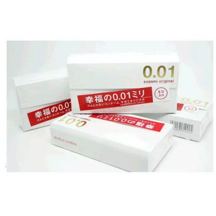 Sagami Original 001 Ultra Thin Condom 0.01mm Safe Proteection