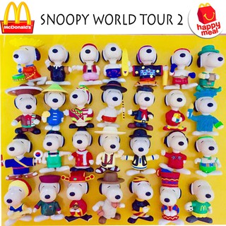 snoopy mcdonalds toys 1999