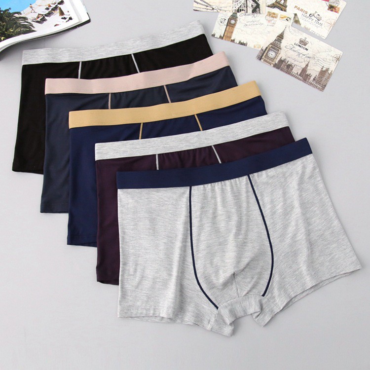 Modal cotton men's underwear boxer briefs | Shopee Philippines