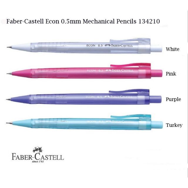 Faber Castell Econ Mechanical Pencil 1342 (0.5mm) Shopee Philippines