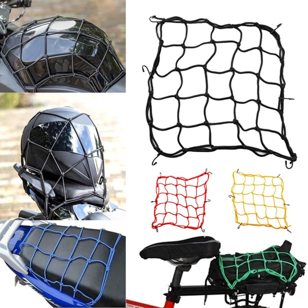Motorcycle Cargo Net Luggage Rope Telescopic Elastic Helmet Luggage Net