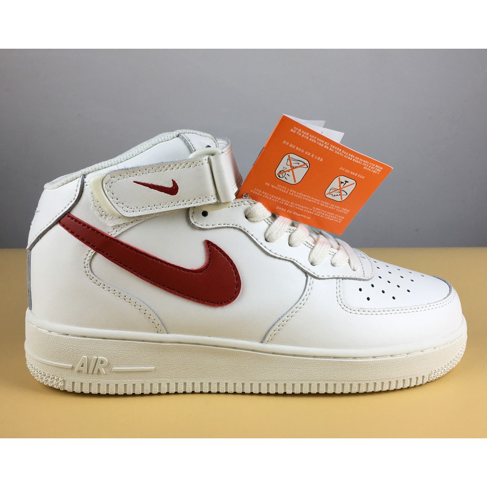 air force 1 mid 07 red