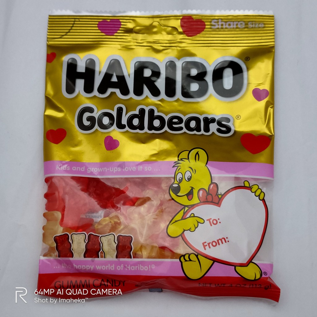 haribo favoritos red and white