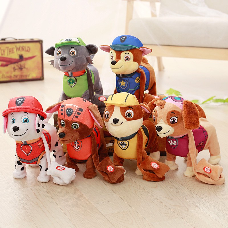 paw patrol walking dog toy